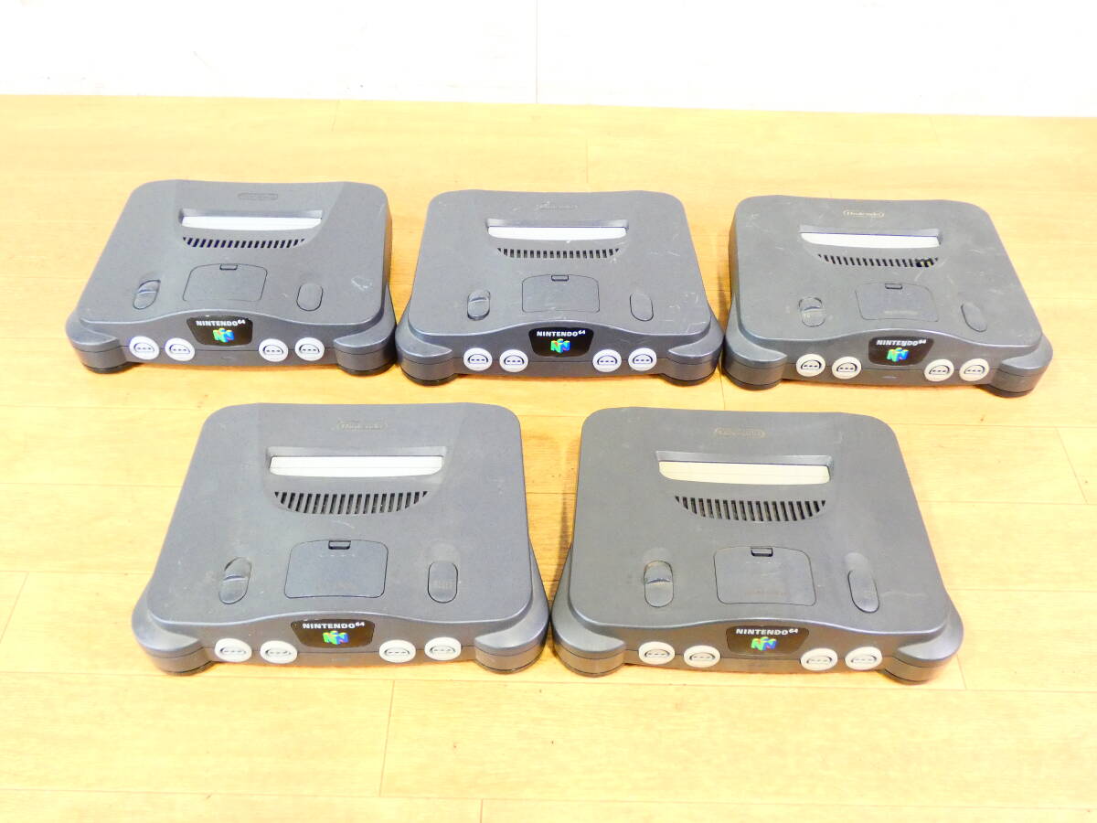 △ニンテンドウ64 本体 5点まとめて NUS-001 任天堂 △ニンテンドウ64 本体 5点まとめて NUS-001 任天堂
