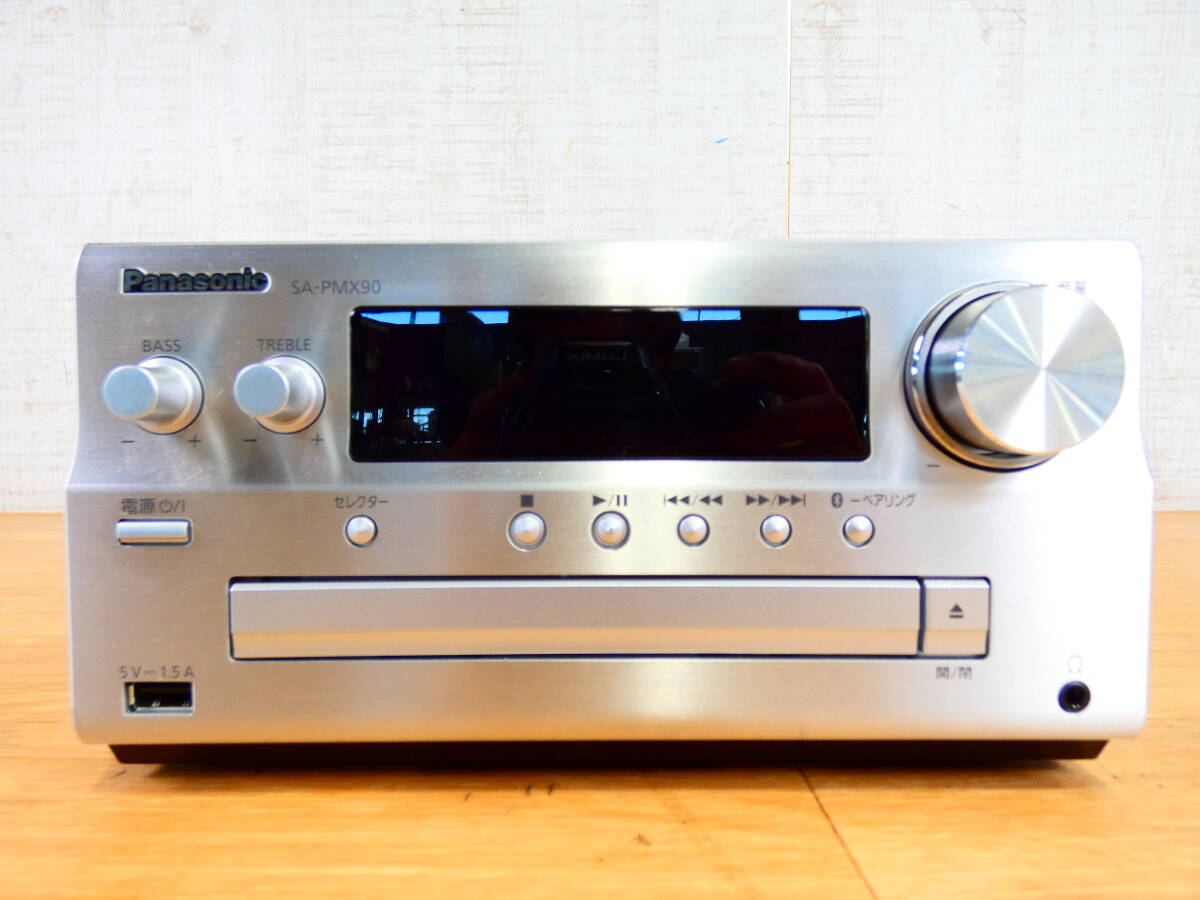 S) Panasonic パナソニック SA-PMX90 ミニコンポ 本体のみ 音響 S) Panasonic パナソニック SA-PMX90 ミニコンポ 本体のみ 音響
