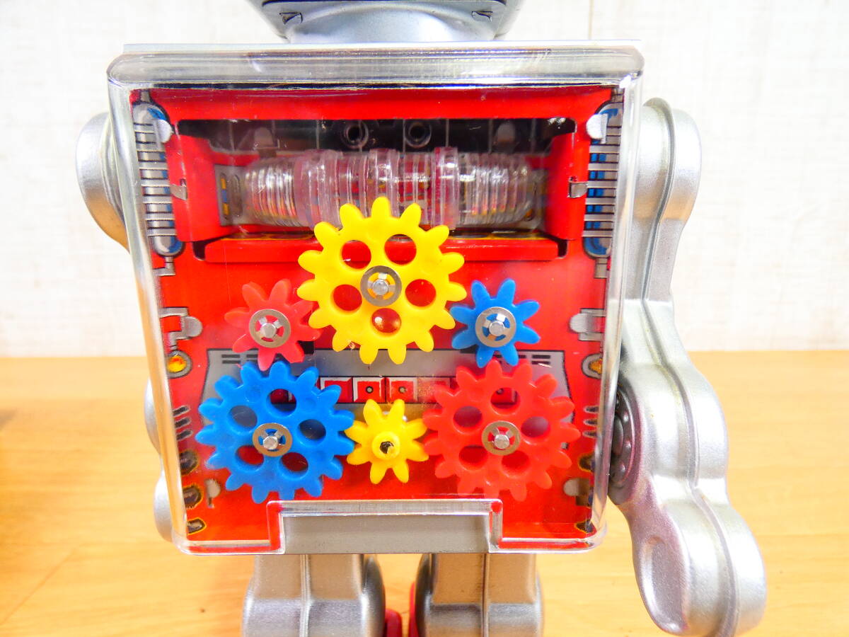 S)◎ブリキ屋 メタルハウス 電動ブリキ玩具 GEAR ROBOT/ギア S)◎ブリキ屋 メタルハウス 電動ブリキ玩具 GEAR ROBOT/ギア