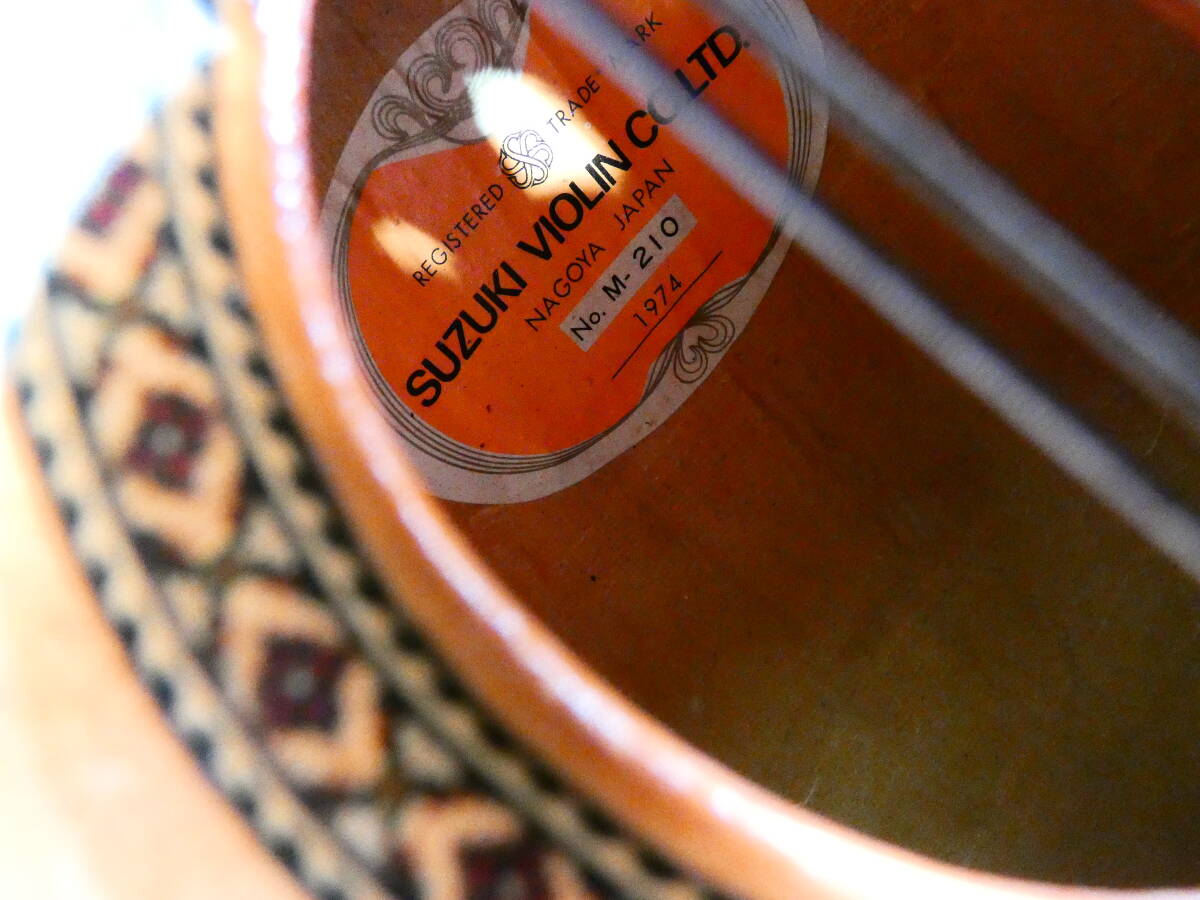 USED!SUZUKI VIOLIN マンドリン M-210☆鈴木バイオリン/弦楽器 USED!SUZUKI VIOLIN マンドリン M-210☆鈴木バイオリン/弦楽器