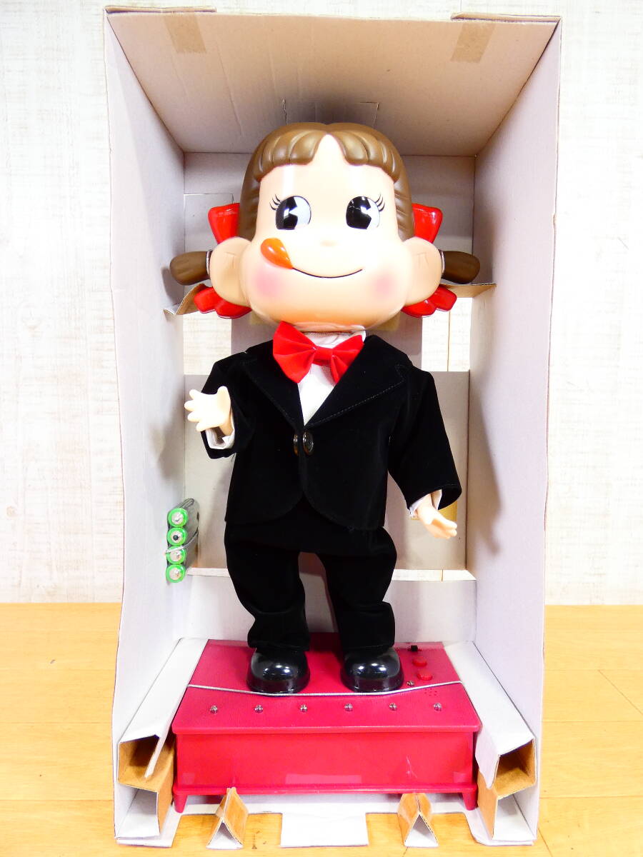 S)◎未使用 不二家 ノベルティグッズ ペコちゃん人形 ダンシング S)◎未使用 不二家 ノベルティグッズ ペコちゃん人形 ダンシング