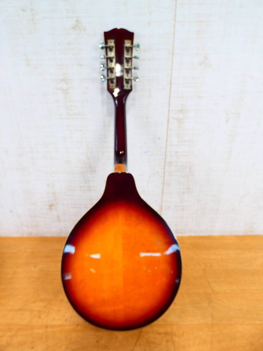 ジャンク!メーカー不明 フラットマンドリン☆弦楽器/ハード ジャンク!メーカー不明 フラットマンドリン☆弦楽器/ハード