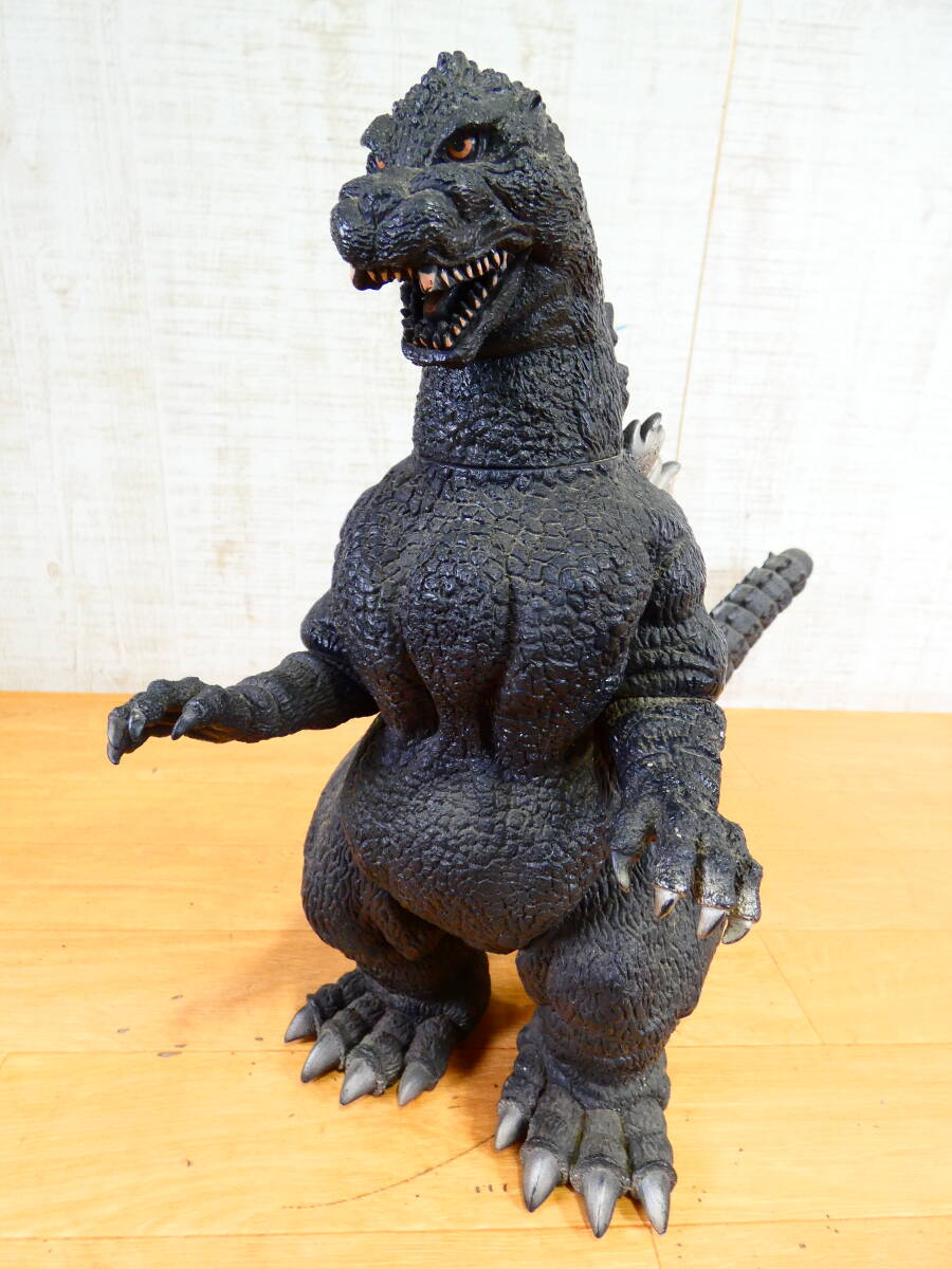 【半額】 当時もの ◎訳あり バンダイ ソフビ ビッグサイズ ゴジラ ゴジラ