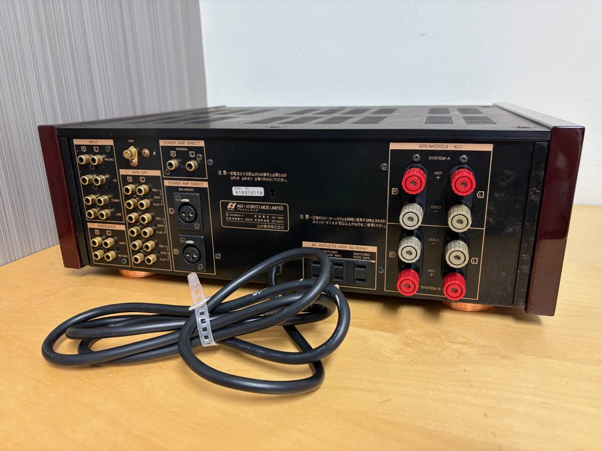 サンスイ プリメインアンプ SANSUI AU-α907i MOS Limited 限定 サンスイ プリメインアンプ SANSUI AU-α907i MOS Limited 限定