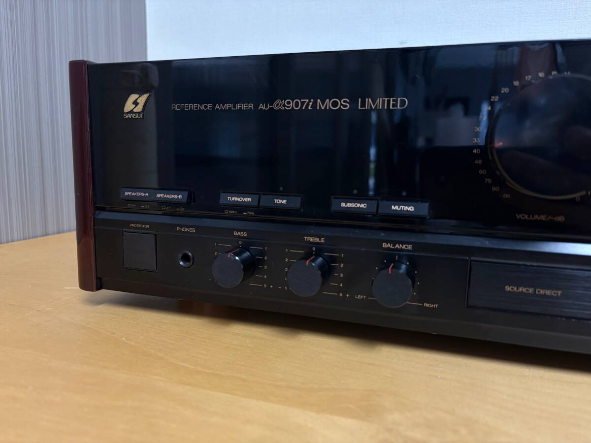 サンスイ プリメインアンプ SANSUI AU-α907i MOS Limited 限定 サンスイ プリメインアンプ SANSUI AU-α907i MOS Limited 限定