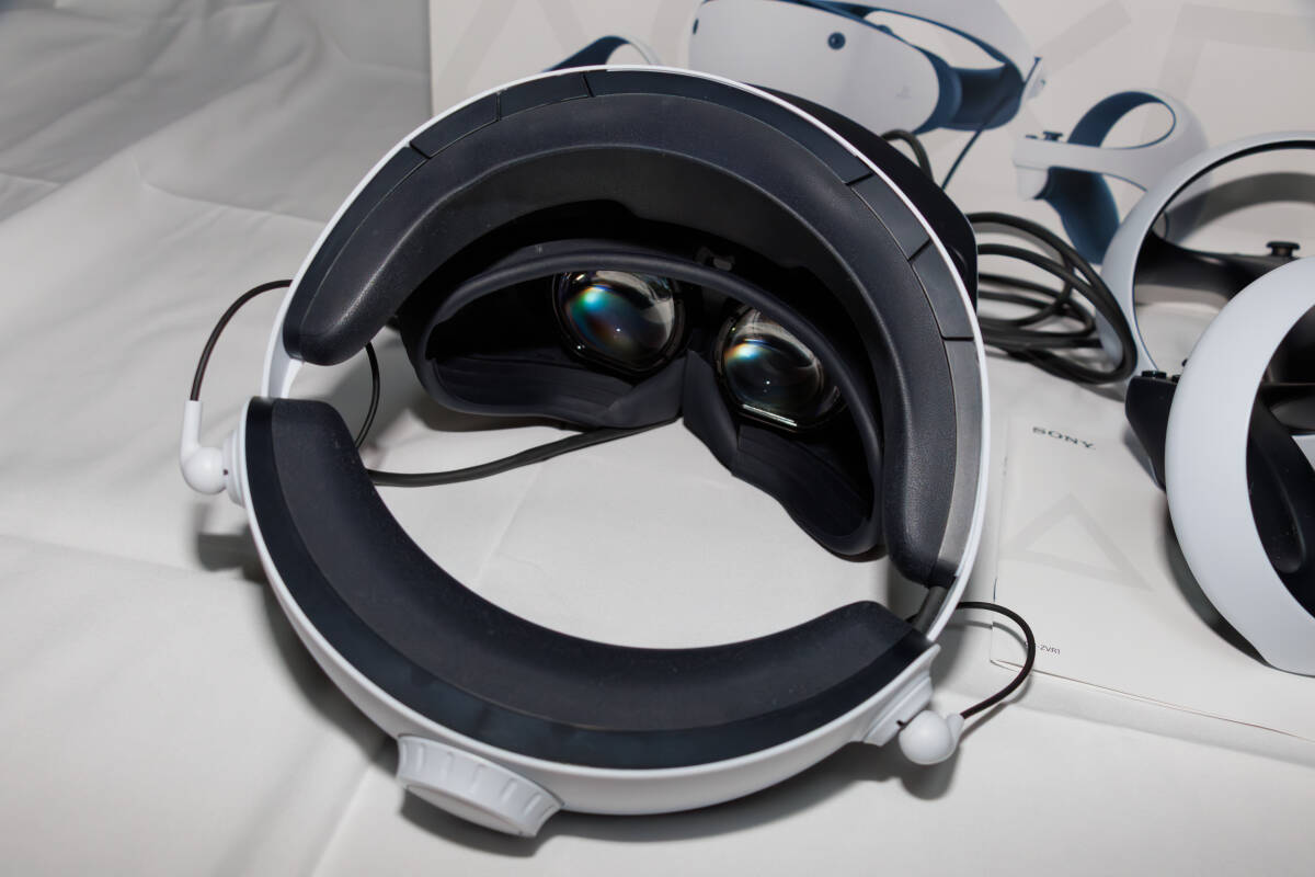 PS5専用PSVR2 本体/箱 セット ヘッドセット タッチ