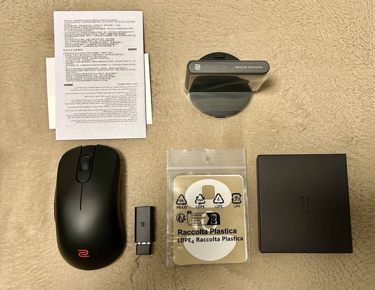 BenQ ZOWIE S2-DW 4K ワイヤレスゲーミングマウス for e-Sports BenQ ZOWIE S2-DW 4K ワイヤレスゲーミングマウス for e-Sports
