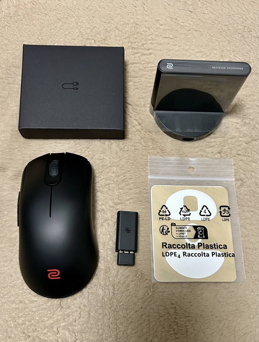 BenQ ZOWIE FK2-DW 4K ワイヤレスゲーミングマウス for e-Sports BenQ ZOWIE FK2-DW 4K ワイヤレスゲーミングマウス for e-Sports