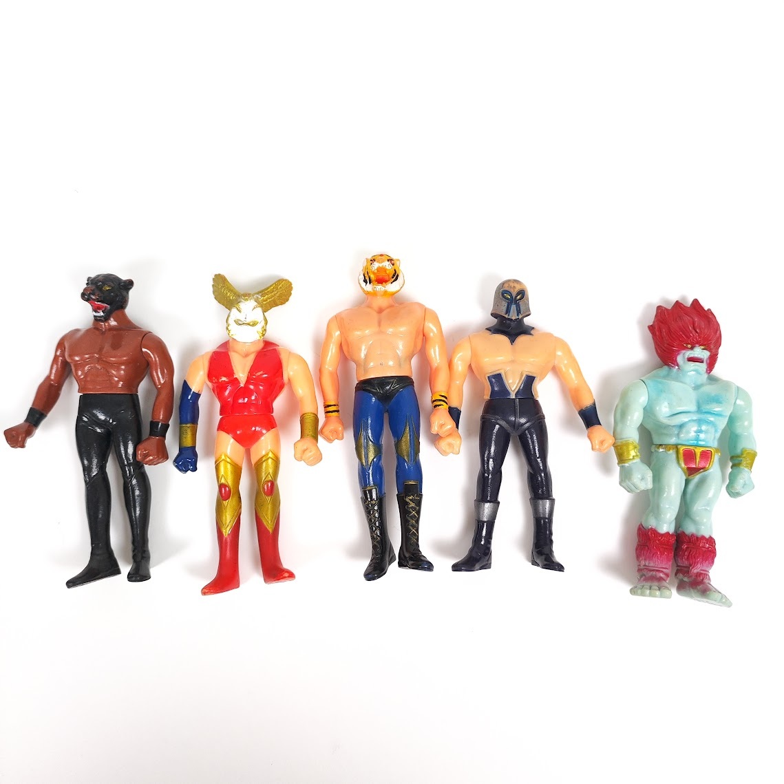 ポピー タイガーマスク二世 ソフビ デビルピューマ/青銅マッスル ポピー タイガーマスク二世 ソフビ デビルピューマ/青銅マッスル