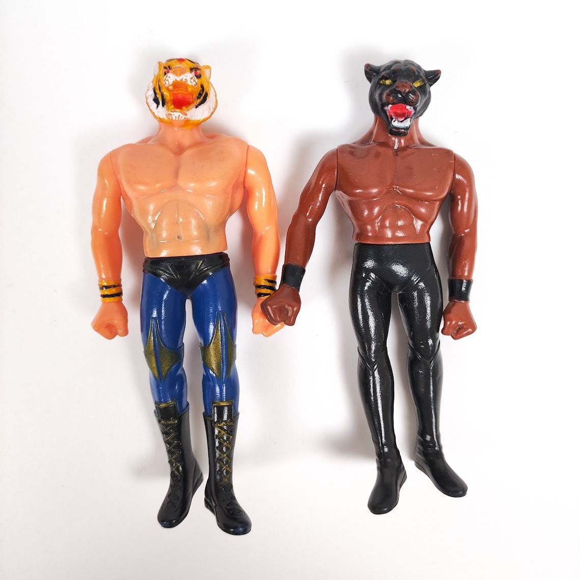 ポピー タイガーマスク二世 ソフビ デビルピューマ/青銅マッスル ポピー タイガーマスク二世 ソフビ デビルピューマ/青銅マッスル