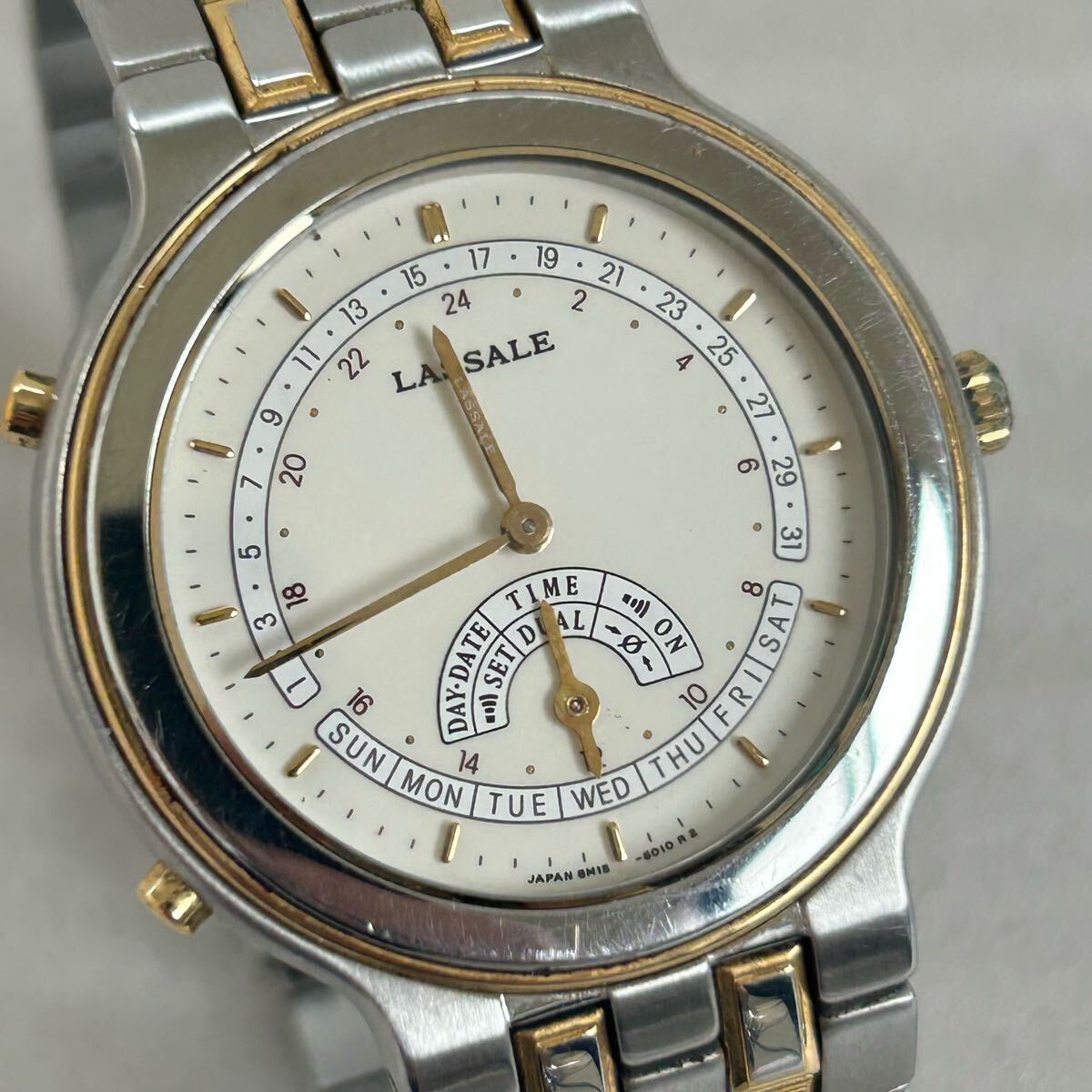 1000円〜 SEIKO LASSALE 稼働品 セイコー ラサール クォーツ 多 1000円〜 SEIKO LASSALE 稼働品 セイコー ラサール クォーツ 多