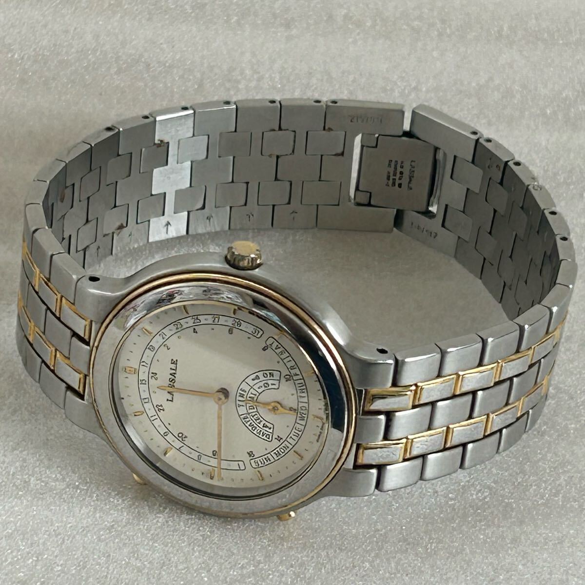 1000円〜 SEIKO LASSALE 稼働品 セイコー ラサール クォーツ 多 1000円〜 SEIKO LASSALE 稼働品 セイコー ラサール クォーツ 多