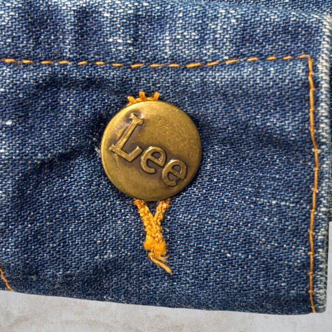希少】Lee 70s ビンテージ デニムジャケット メンズ USA製 濃紺 希少】Lee 70s ビンテージ デニムジャケット メンズ USA製 濃紺