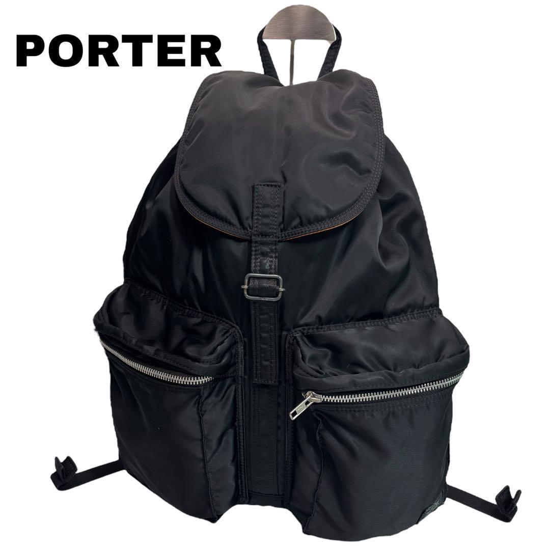 完売品 ポーター PORTER タンカー リュック ブラック レア