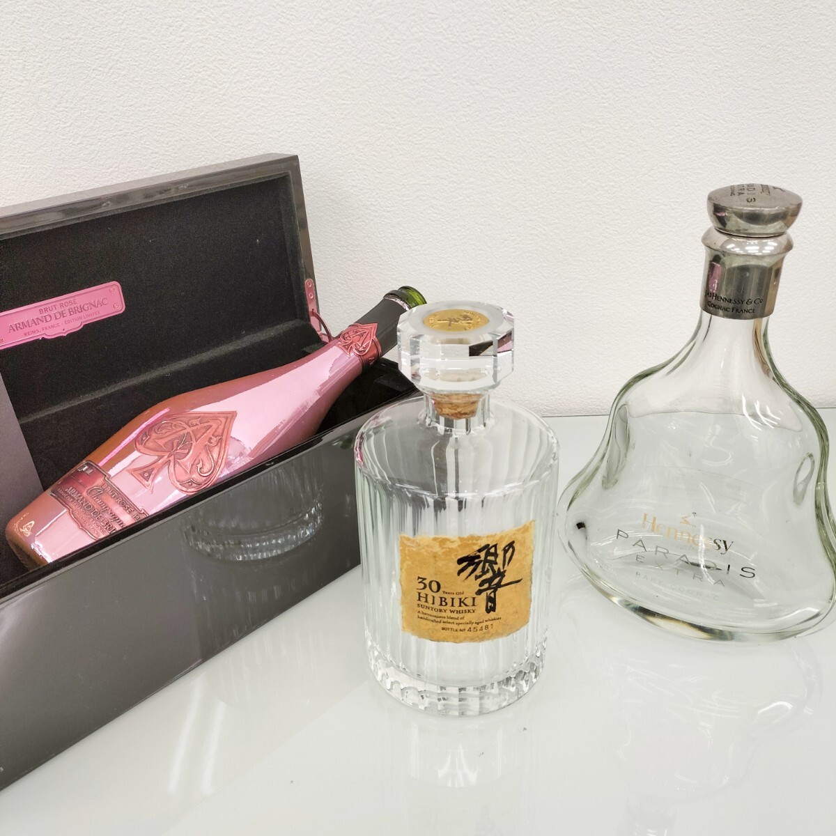 空き瓶 ヘネシー パラディ レア Hennessy PARADIS 3本セット
