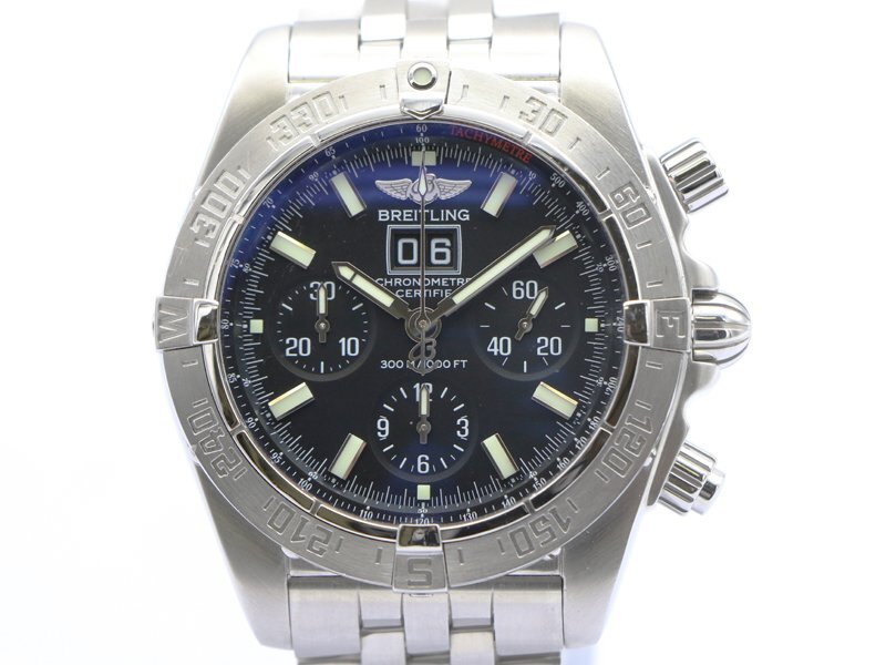 【 ブライトリング BREITLING 】 腕時(shí)計(jì) A44359 クロノマット ブラックバード SS 自動(dòng)巻 デイト メンズ 新著 03306-0