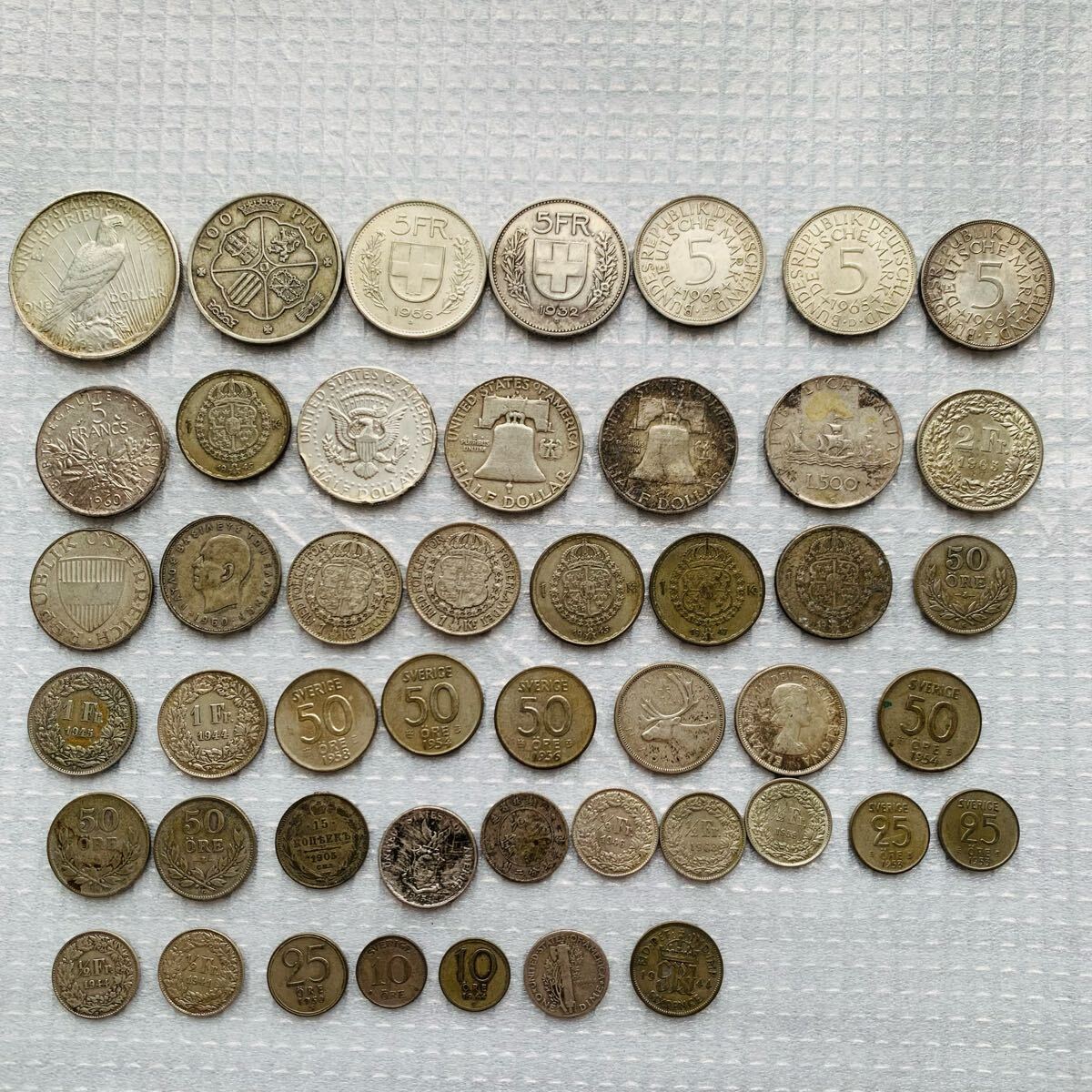 ご縁スタート 海外 硬貨 銀貨 まとめ 約327g コレクション ご縁スタート 海外 硬貨 銀貨 まとめ 約327g コレクション