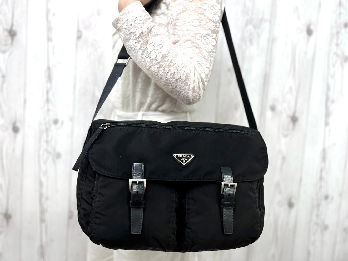 極美品 PRADA プラダ テスート ショルダーバッグ バッグ 極美品 PRADA プラダ テスート ショルダーバッグ バッグ