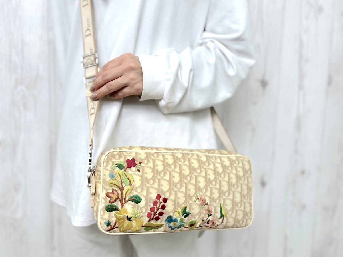 極美品 Christian Dior クリスチャン ディオール トロッター 極美品 Christian Dior クリスチャン ディオール トロッター