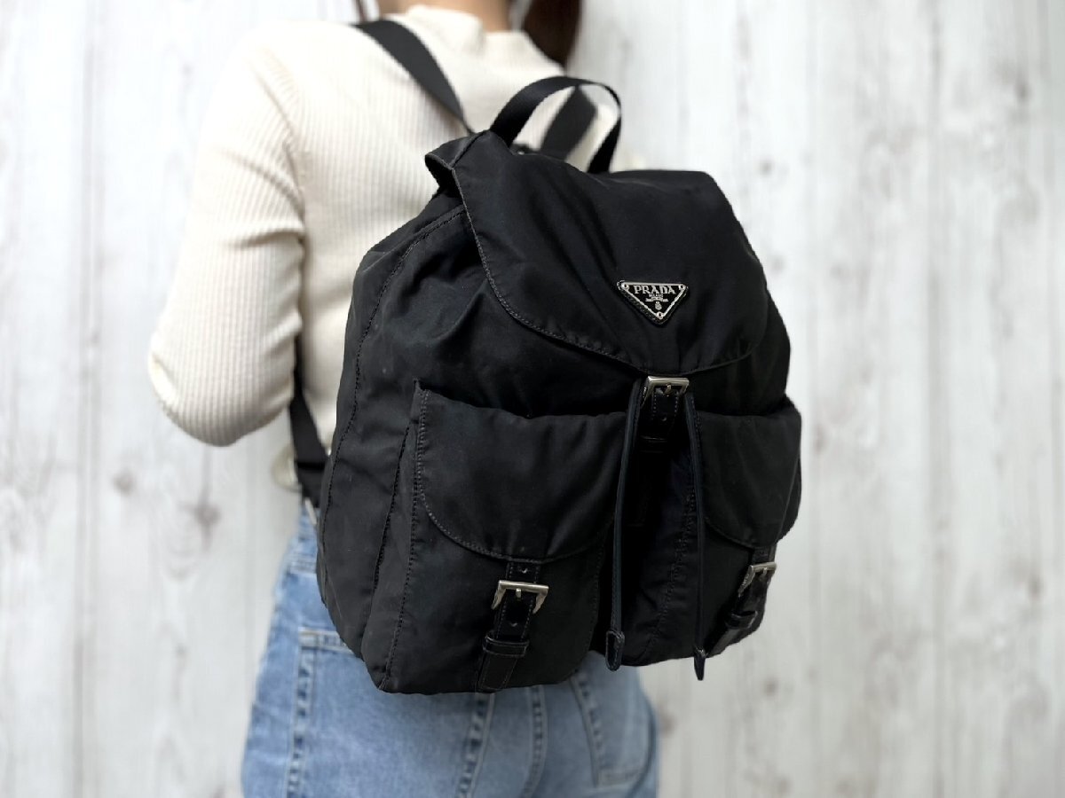 美品 PRADA プラダ テスート ナイロンリュック リュックサック 美品 PRADA プラダ テスート ナイロンリュック リュックサック