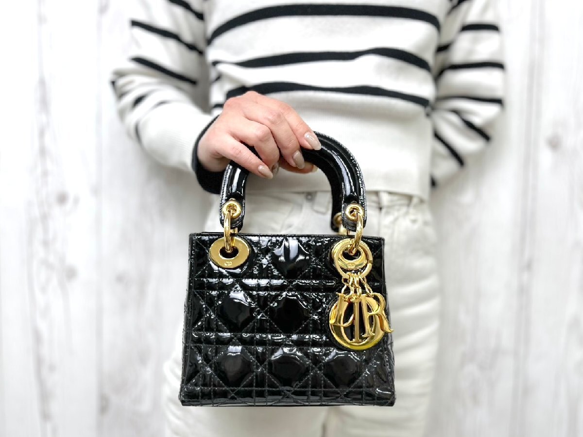 極美品 Christian Dior クリスチャン ディオール レディ 極美品 Christian Dior クリスチャン ディオール レディ