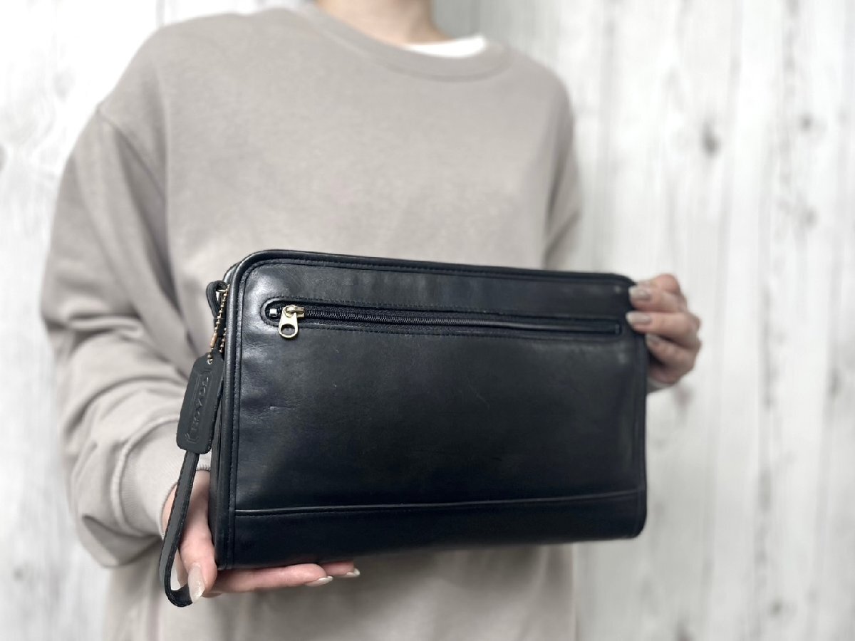 美品 COACH コーチ オールドコーチ セカンドバッグ クラッチ 美品 COACH コーチ オールドコーチ セカンドバッグ クラッチ