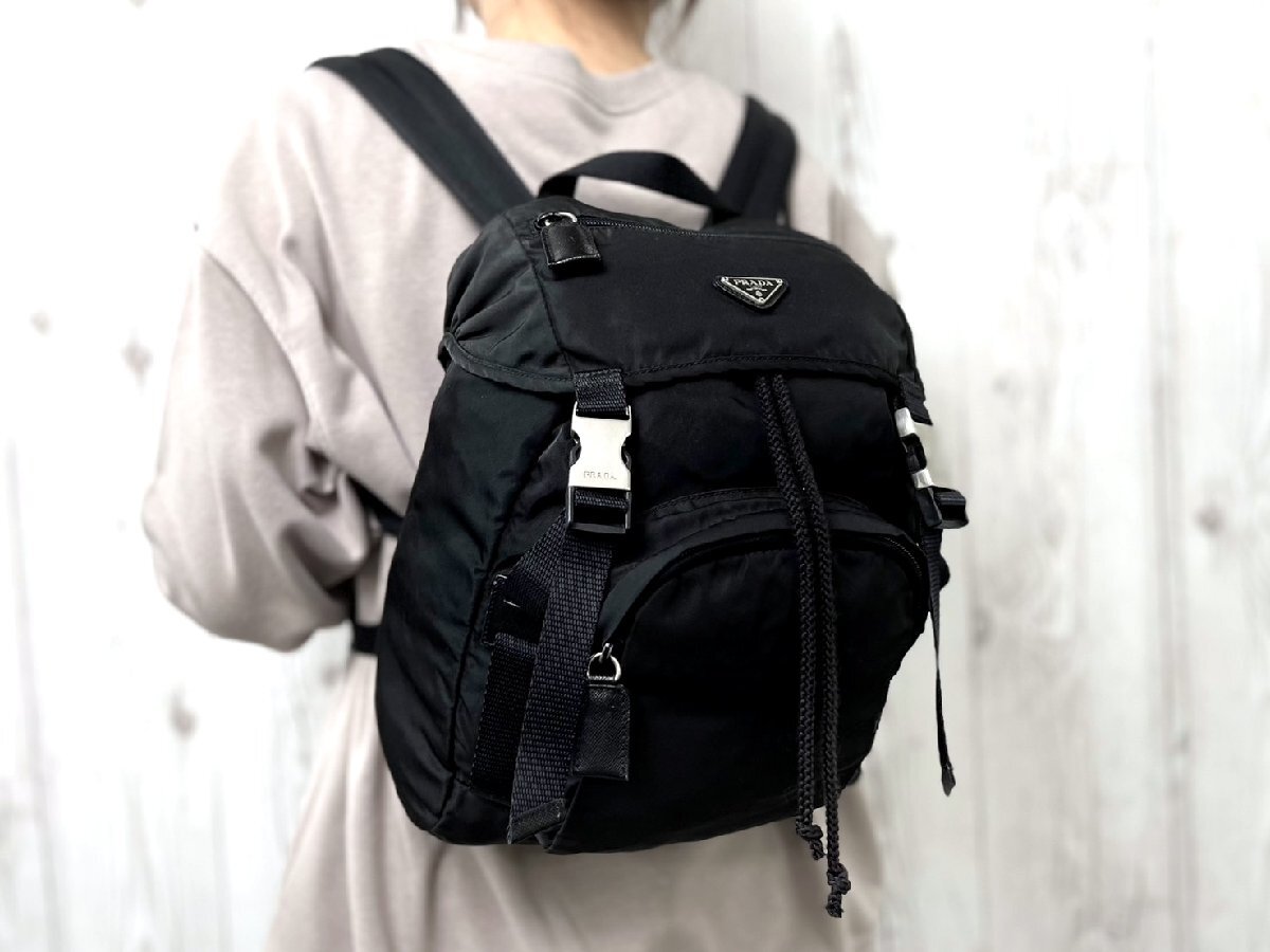 極美品 PRADA プラダ テスート ナイロンリュック リュックサック 極美品 PRADA プラダ テスート ナイロンリュック リュックサック