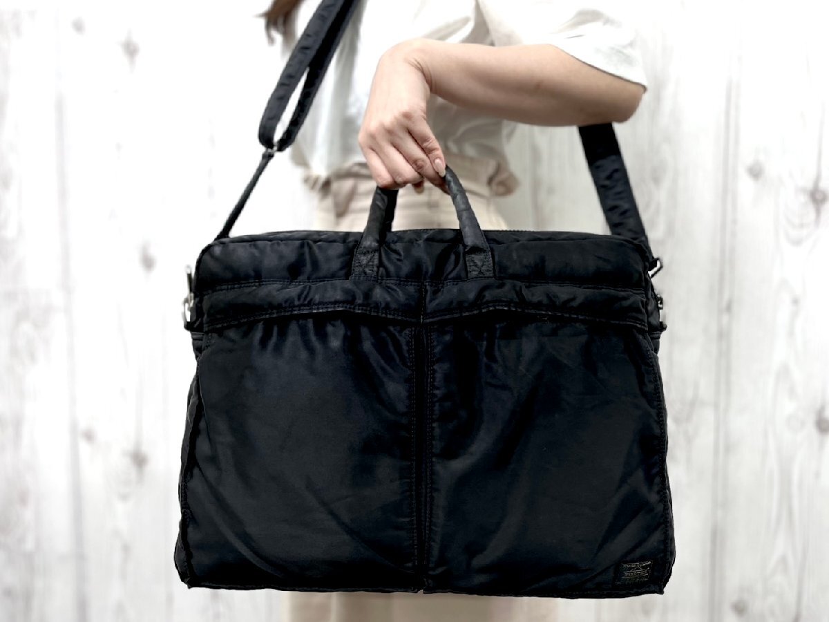 極美品 PORTER ポーター TANKER タンカー ビジネスバッグ トート 極美品 PORTER ポーター TANKER タンカー ビジネスバッグ トート