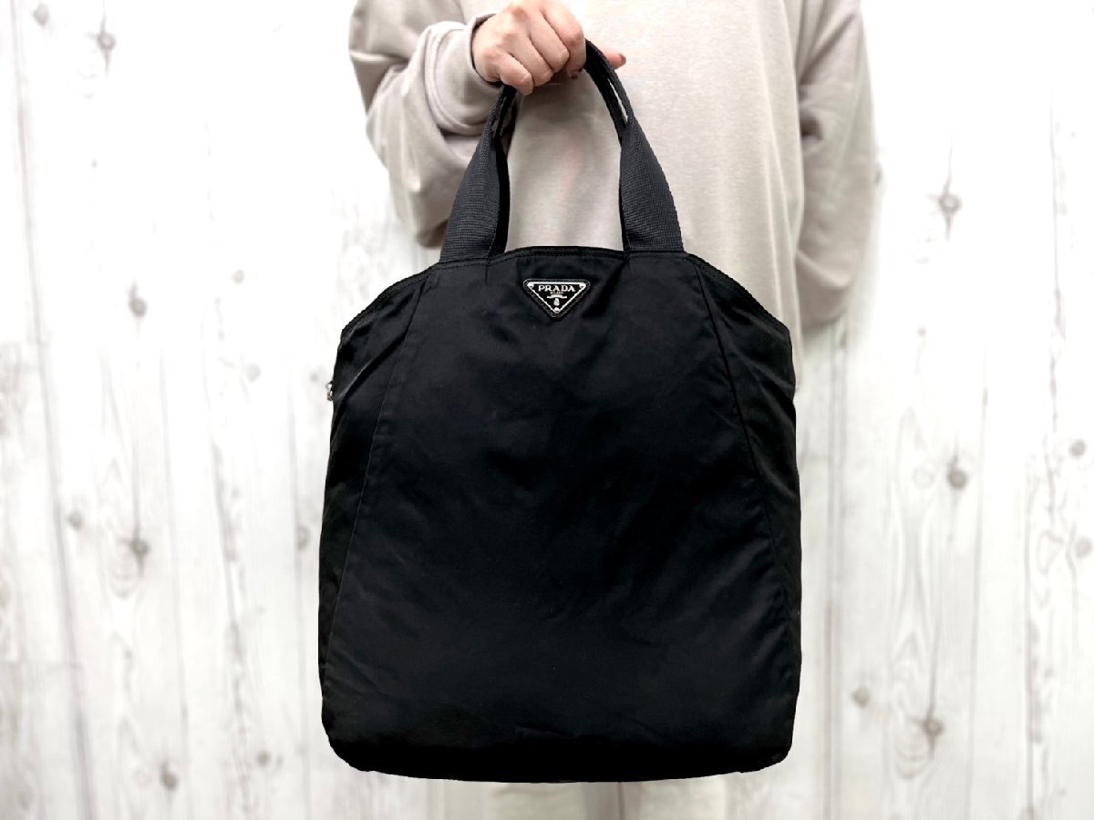 Yahoo!オークション - 極美品 PRADA プラダ テスート トート Yahoo!オークション - 極美品 PRADA プラダ テスート トート