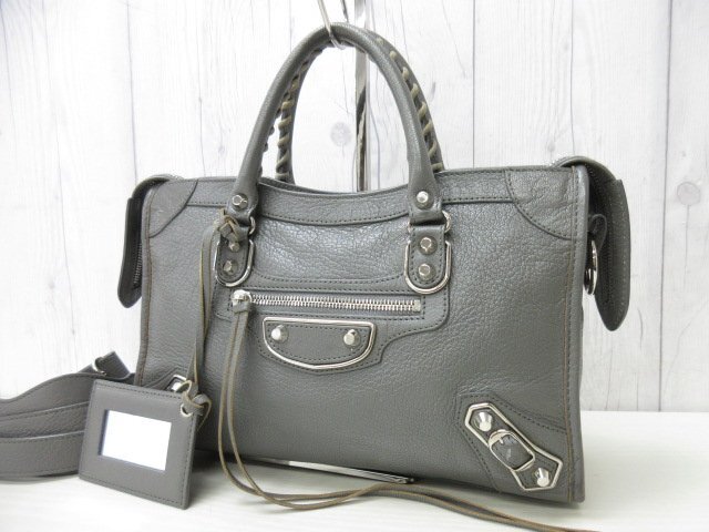 極美品 BALENCIAGA バレンシアガ ザ・シティ ハンドバッグ 極美品 BALENCIAGA バレンシアガ ザ・シティ ハンドバッグ