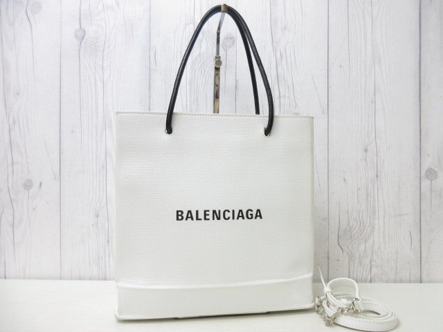 極美品 BALENCIAGA バレンシアガ ノースサウス ショッピング S 極美品 BALENCIAGA バレンシアガ ノースサウス ショッピング S