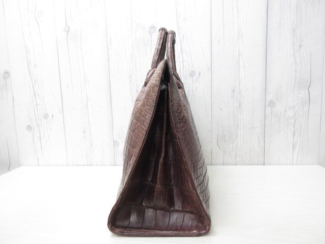 極美品 マット クロコダイル JRA トートバッグ ハンドバッグ 極美品 マット クロコダイル JRA トートバッグ ハンドバッグ