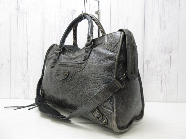 美品 BALENCIAGA バレンシアガ ザ・シティ ハンドバッグ 美品 BALENCIAGA バレンシアガ ザ・シティ ハンドバッグ