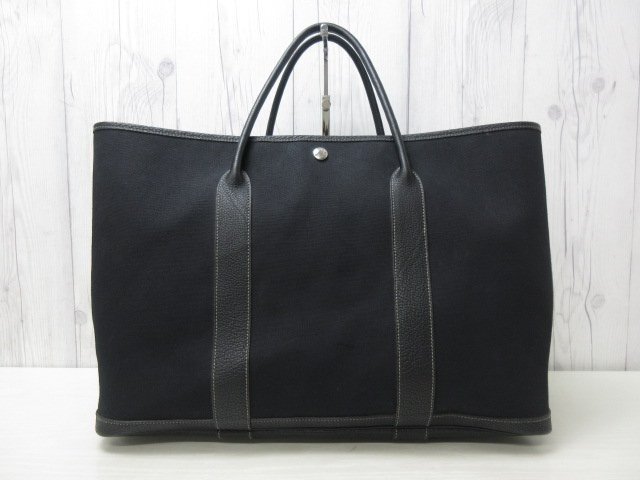 極美品 HERMES エルメス ガーデンパーティ MM トートバッグ 極美品 HERMES エルメス ガーデンパーティ MM トートバッグ