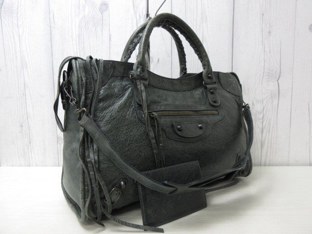 美品 BALENCIAGA バレンシアガ ザ・シティ ハンドバッグ 美品 BALENCIAGA バレンシアガ ザ・シティ ハンドバッグ