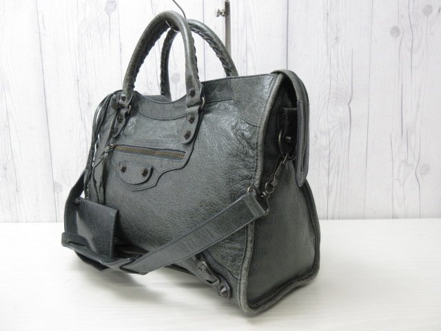 美品 BALENCIAGA バレンシアガ ザ・シティ ハンドバッグ 美品 BALENCIAGA バレンシアガ ザ・シティ ハンドバッグ