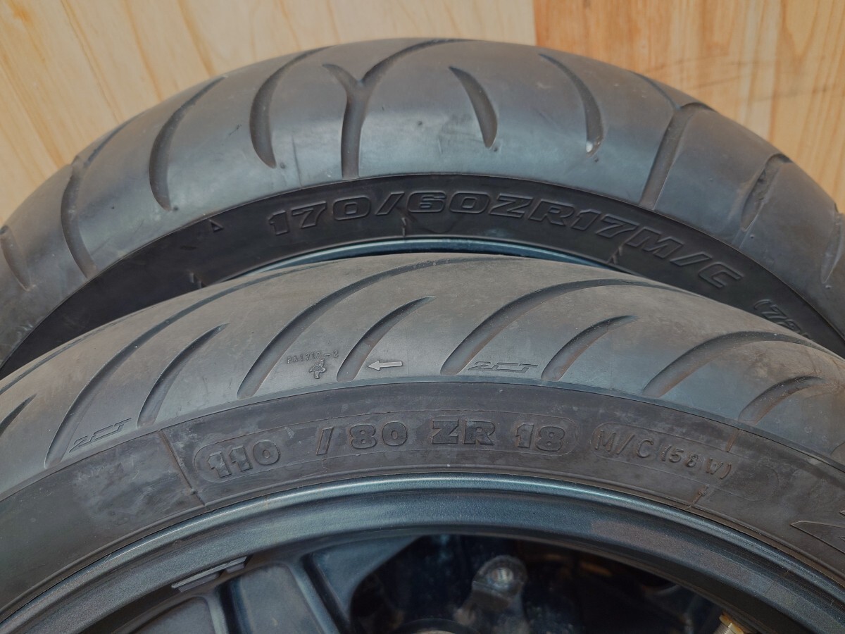 Vmax1200用 DYMAG製 Hセクション マグネシウムホイール前後 Vmax1200用 DYMAG製 Hセクション マグネシウムホイール前後