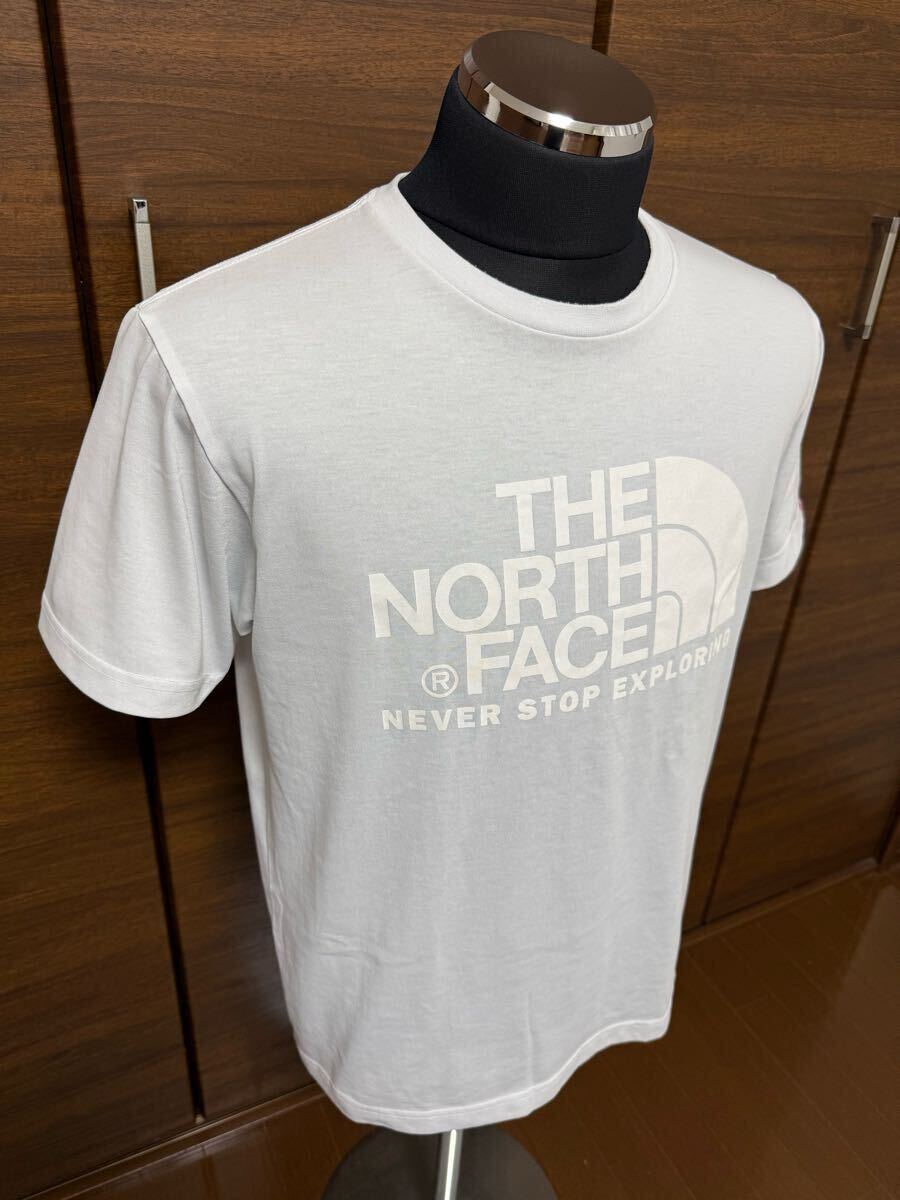 THE NORTH FACE（ザ?ノースフェイス）S/S COLOR DOME TEE （カラードームティー）NT31930 ホワイト L 人気モデル！GOLDWIN正規(guī)品