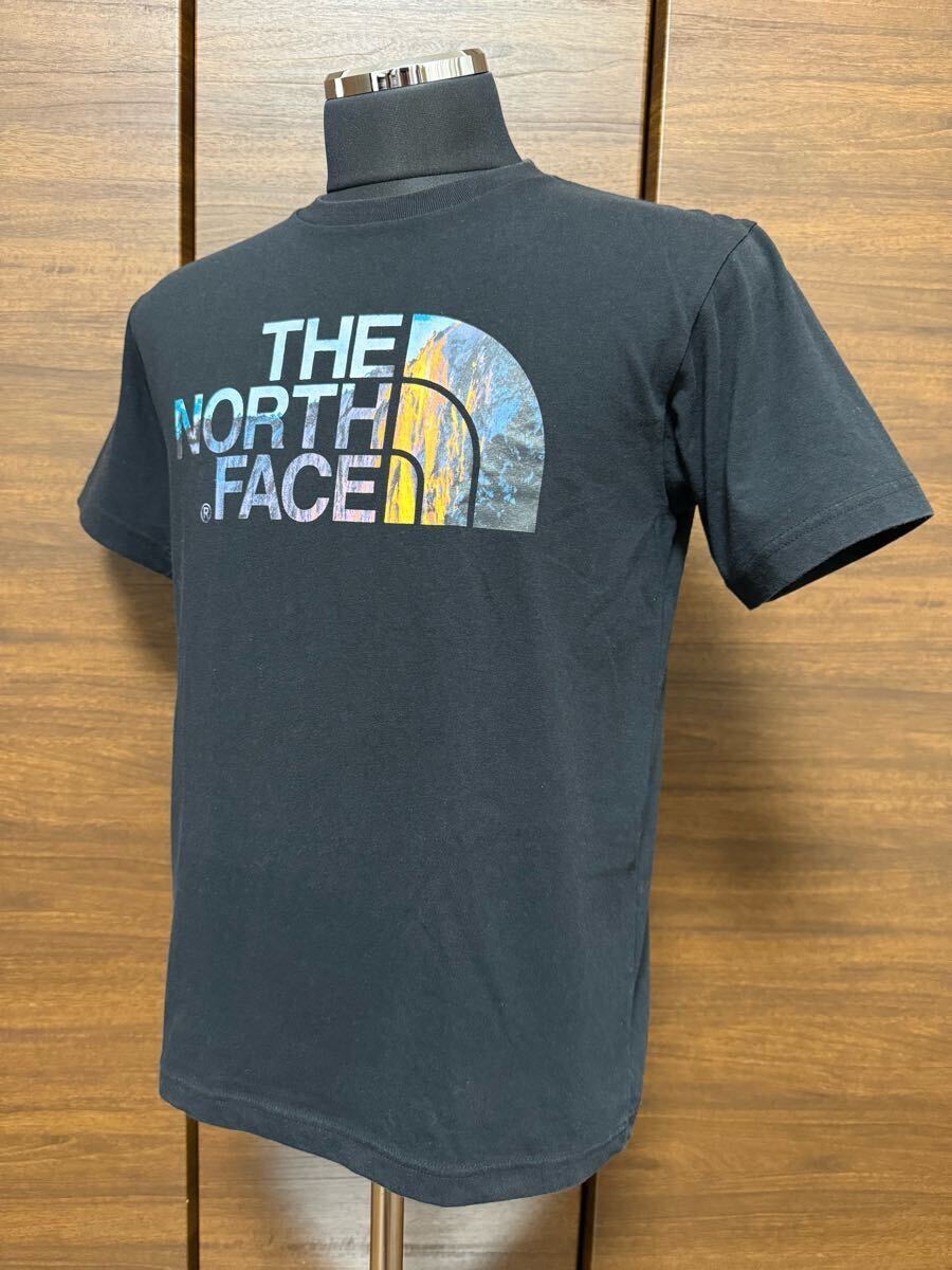 THE NORTH FACE(ザ?ノースフェイス）RED ROCK LOGO TEE（レッドロックロゴティー）NT31831A ブラック M 限定モデル！GOLDWIN正規(guī)品