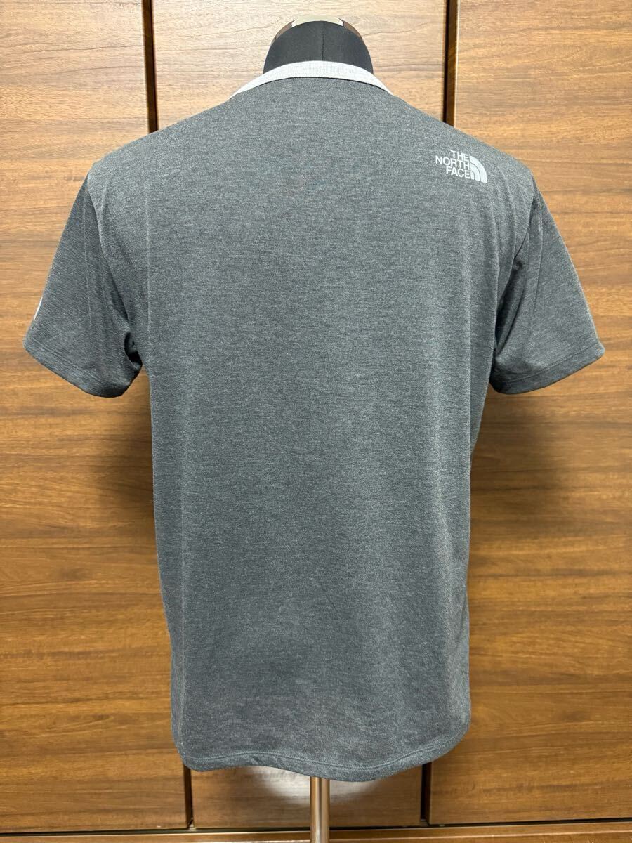 THE NORTH FACE(ザ?ノースフェイス）COLOR HEATHERED RINGER TEE（カラーへザードリンガーティー）NT31873 ダークグレー XL GOLDWIN正規(guī)品