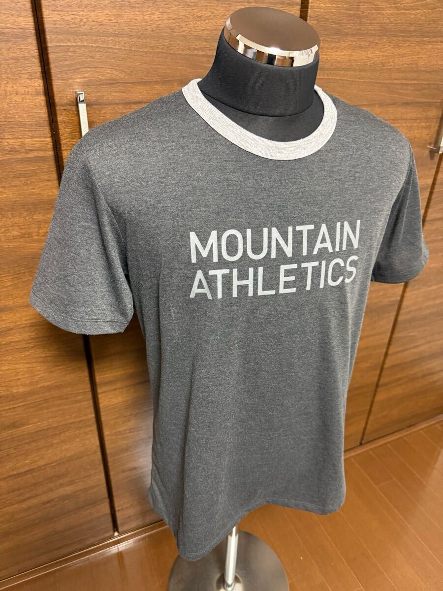 THE NORTH FACE(ザ?ノースフェイス）COLOR HEATHERED RINGER TEE（カラーへザードリンガーティー）NT31873 ダークグレー XL GOLDWIN正規(guī)品