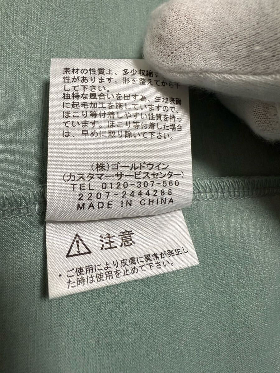 THE NORTH FACE（ザ?ノースフェイス）S/S Airy Pocket Tee（エアリーポケットティー）NT12342 ライトグリーン M GOLDWIN正規(guī)品