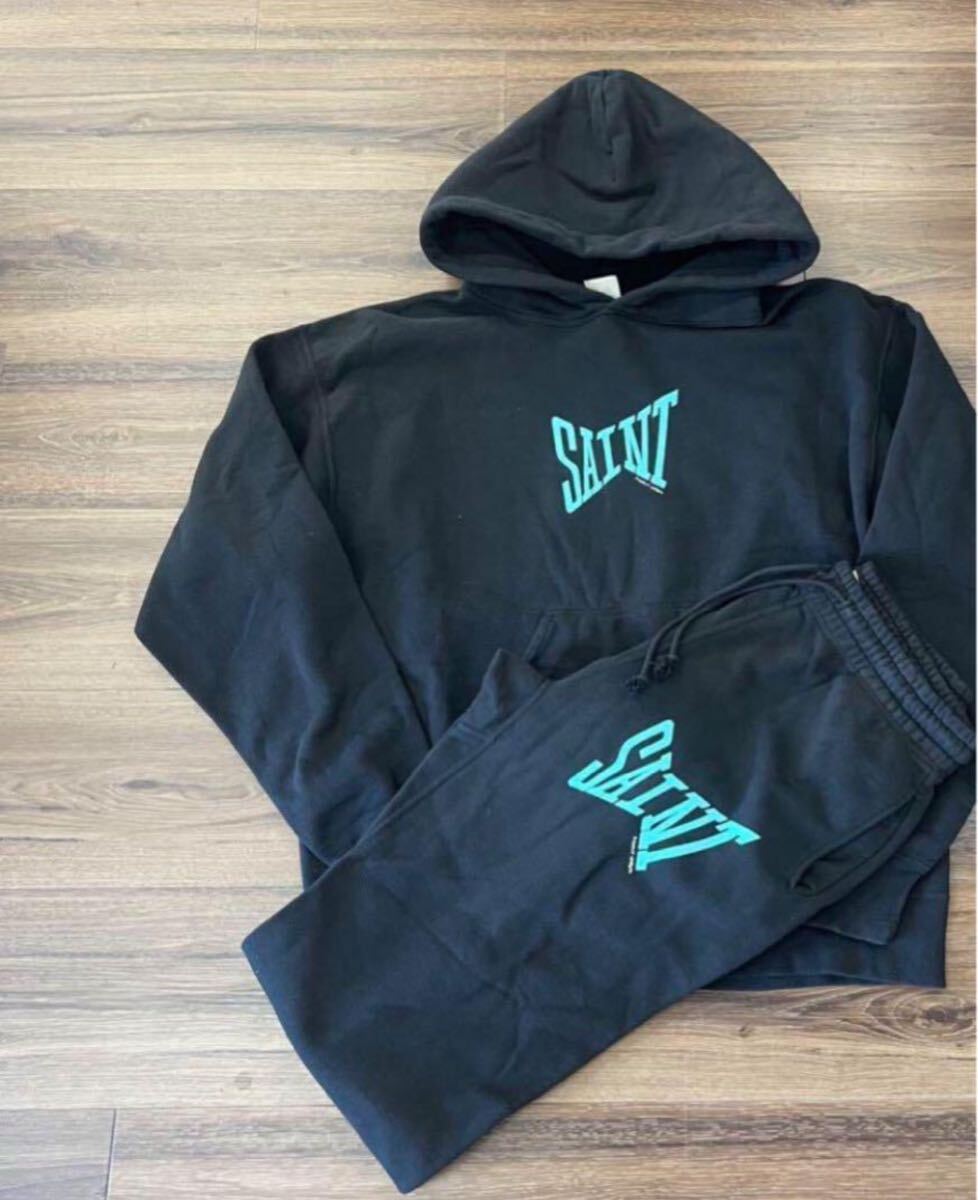 即完売 saint Michael セントマイケル パーカー セットアップ 即完売 saint Michael セントマイケル パーカー セットアップ