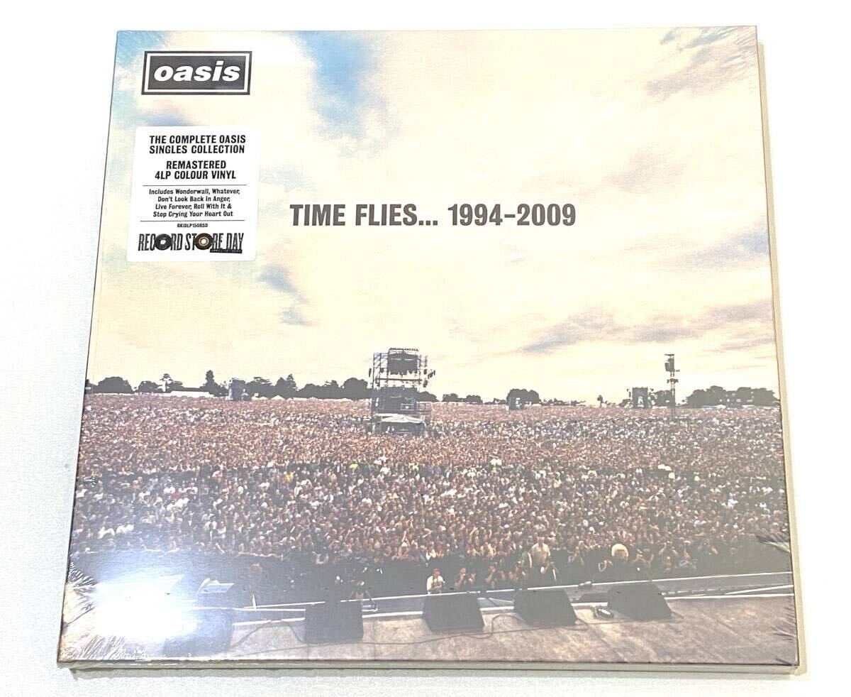 OASIS TIME FLIES 1994 - 2009 Record Store Day 限定カラー OASIS TIME FLIES 1994 - 2009 Record Store Day 限定カラー