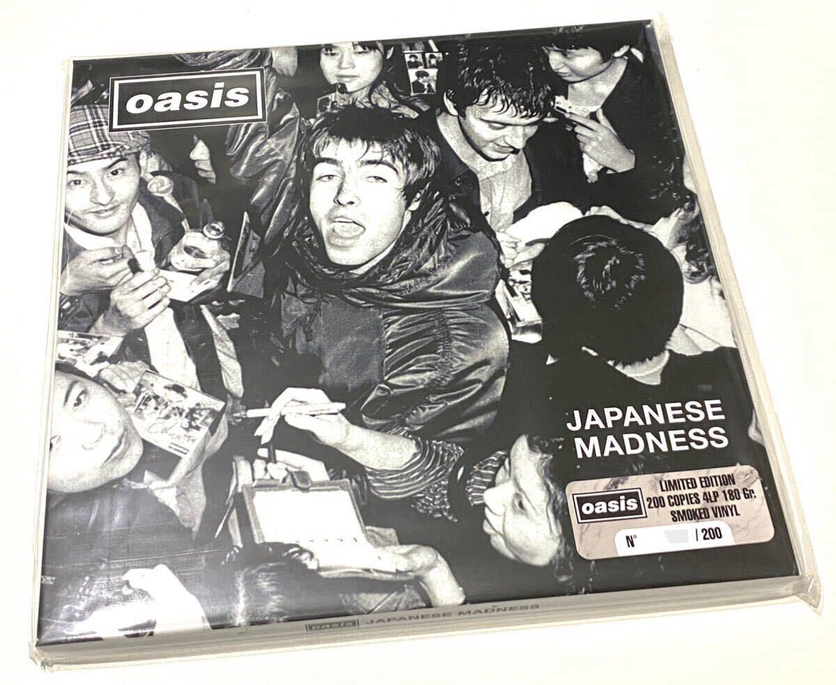 OASIS JAPANESE MADNESS 限定アナログ4枚組BOXセット LP OASIS JAPANESE MADNESS 限定アナログ4枚組BOXセット LP