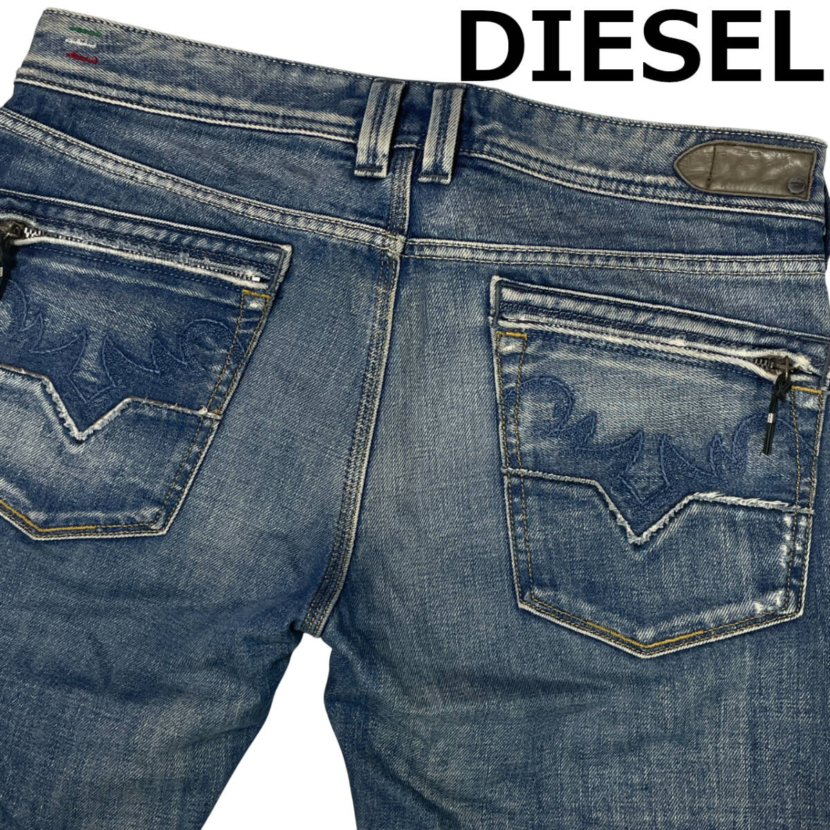 DIESEL ディーゼル YARIK B W32 (約86cm W34相当) ジップ DIESEL ディーゼル YARIK B W32 (約86cm W34相当) ジップ