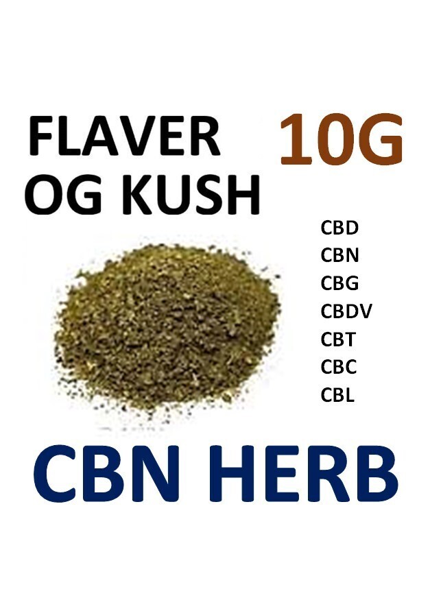 10グラム CBN ハーブ CBD / CBN / CBG / テルペン OG KUSH 添加 10グラム CBN ハーブ CBD / CBN / CBG / テルペン OG KUSH 添加
