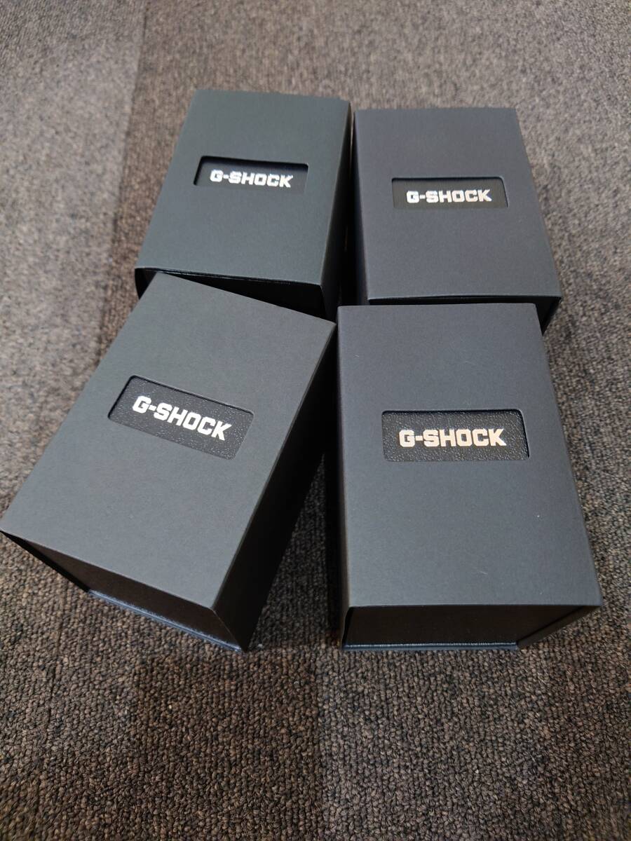 新品未使用 4個セット CASIO G-SHOCK カシオ 空箱 ボックスのみ 新品未使用 4個セット CASIO G-SHOCK カシオ 空箱 ボックスのみ
