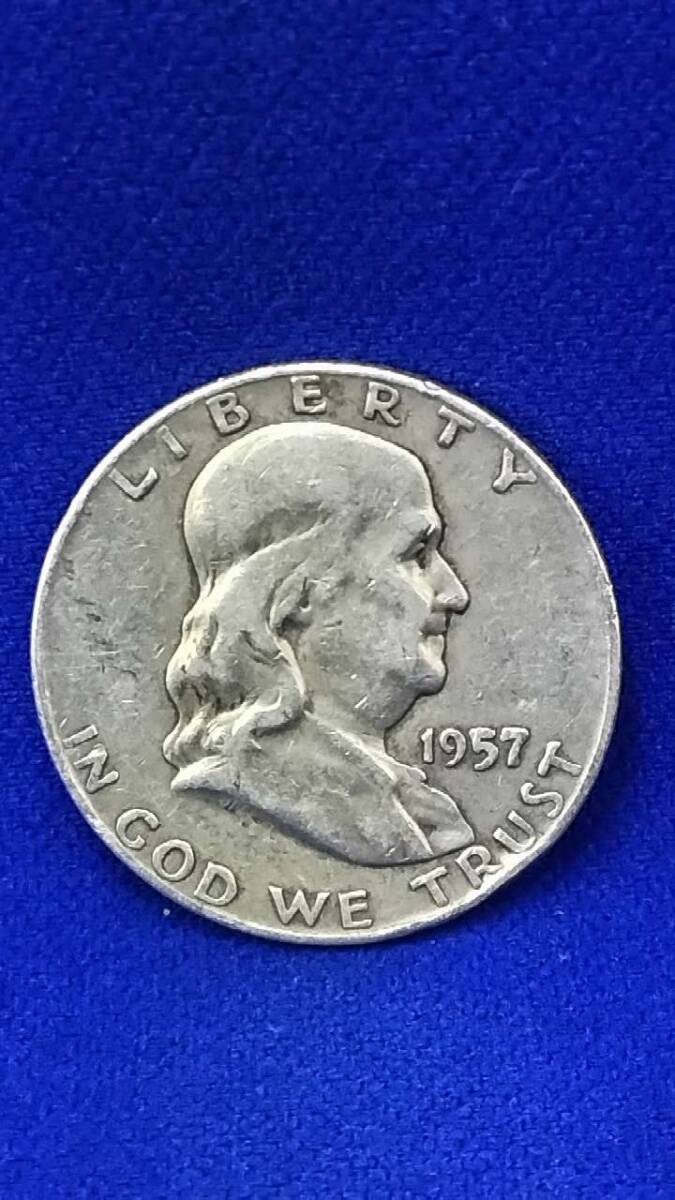 外国銀貨 アメリカ合衆国銀貨 アンティーク 50セント銀貨×2枚 外国銀貨 アメリカ合衆国銀貨 アンティーク 50セント銀貨×2枚