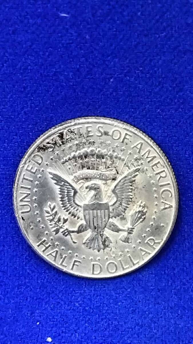 外国銀貨 アメリカ合衆国銀貨 USA 1964年&1969年 ケネディ 50 外国銀貨 アメリカ合衆国銀貨 USA 1964年&1969年 ケネディ 50